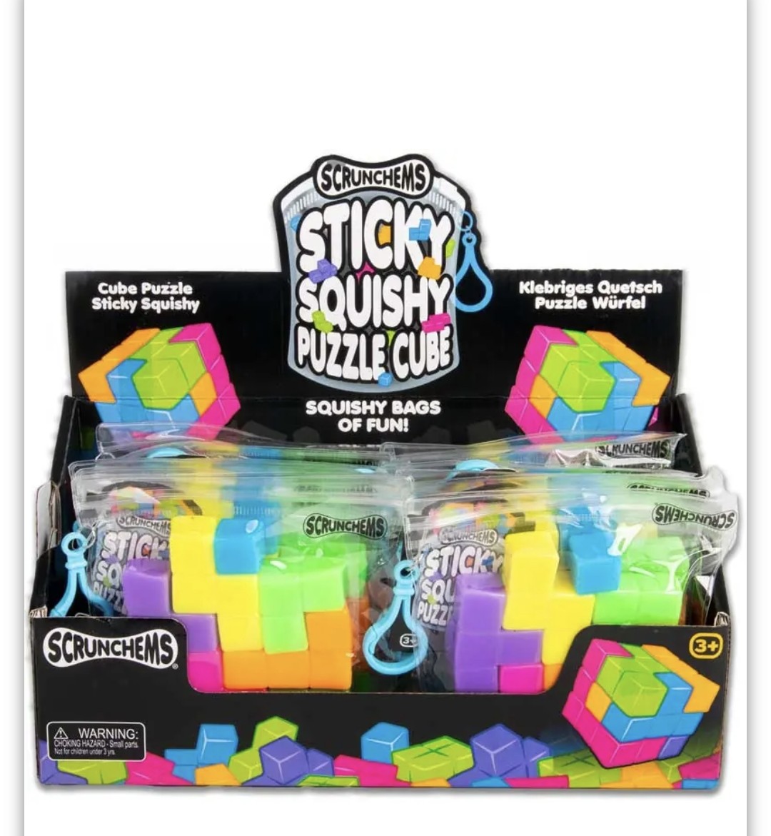 Scrunchems Sticky Squishy Puzzle Cube