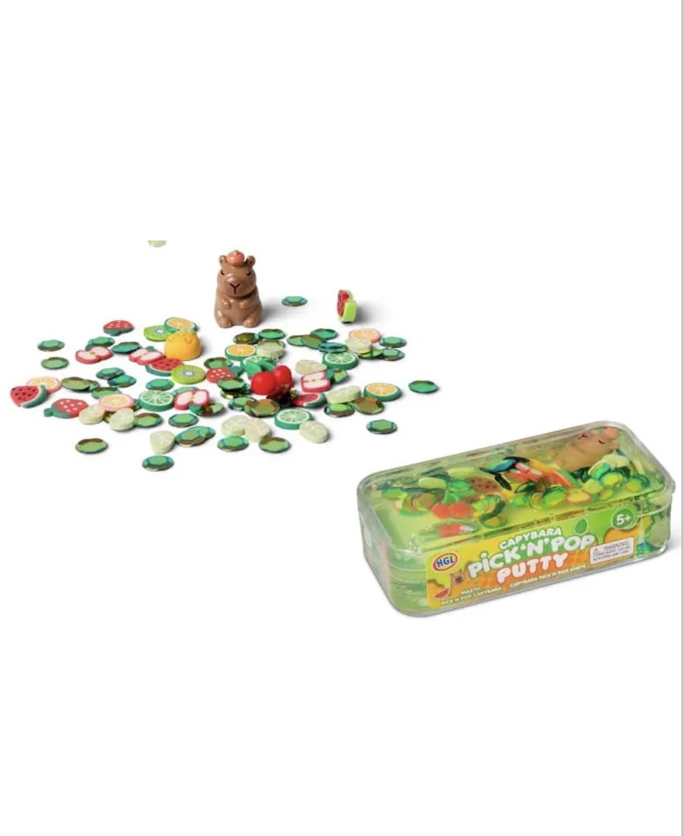 Capybara pick 'n' pop putty
