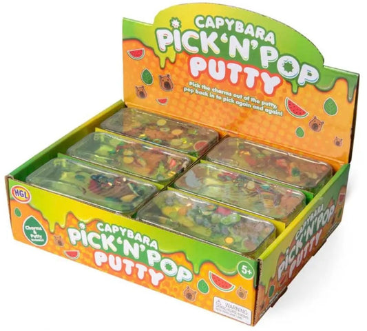 Capybara pick 'n' pop putty