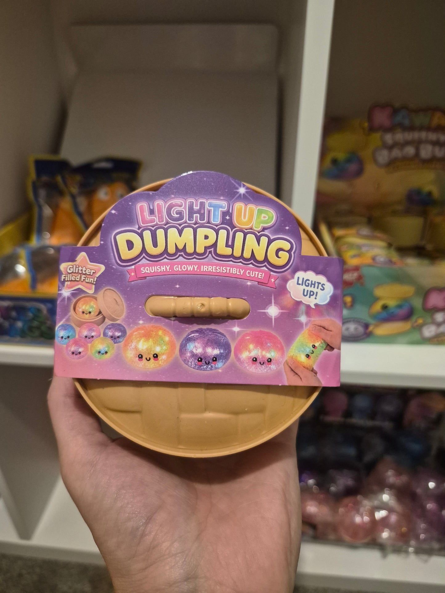 Squishy dumplings LED lights