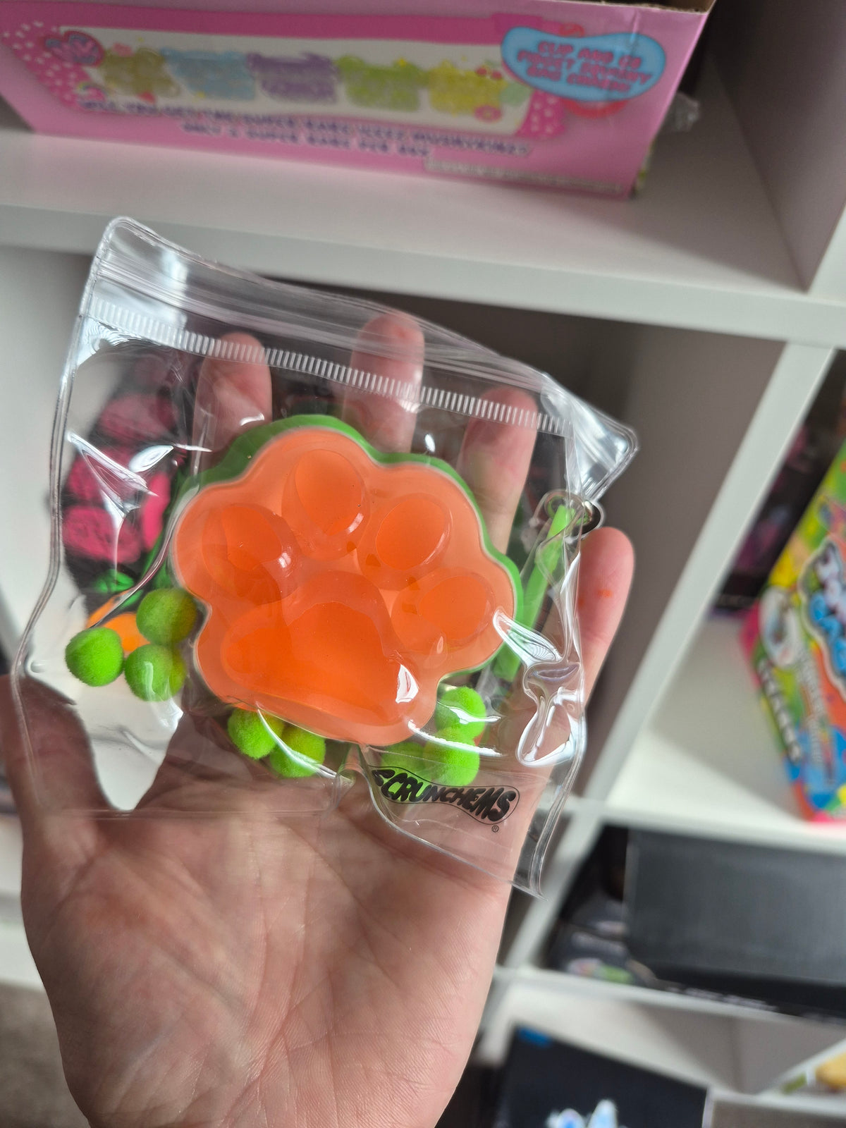 Scrunchems Sticky Squishy Paw Prints